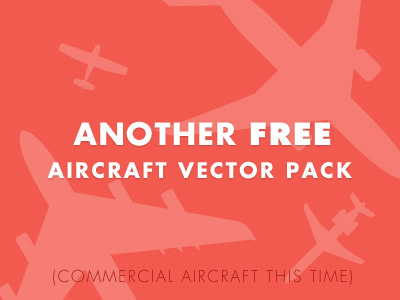 Free Aircraft Vector Pack airbus aircraft airplane boeing cessna commercial aircraft icons pack plane vectors
