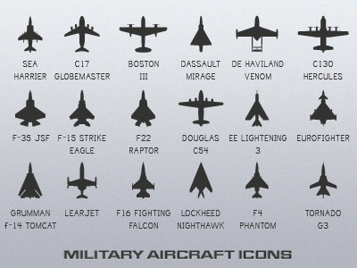 Military Aircraft Icons aircraft icon icons