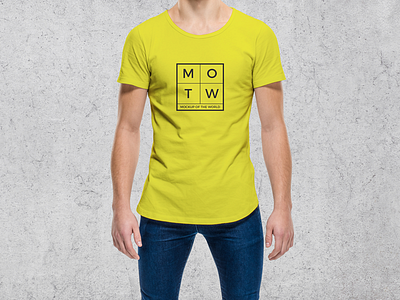 Download Young Cool Guy Wearing Round Neck T Shirt Mockup By Mockup Of The World On Dribbble