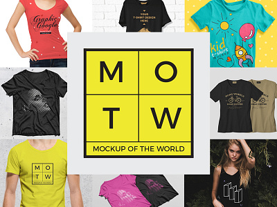 10 Free T-Shirt Mockups 2018 MOTW 4