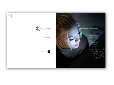 Perfume Dispensary Website branding graphicdesign typography ui ux