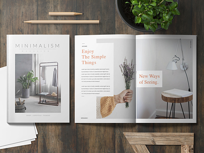 Minimalism Mag clean fashion home layout lifestyle magazine minimalism simple
