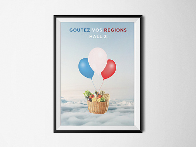 Goutez Vos Regions Poster graphic design poster poster design publicity