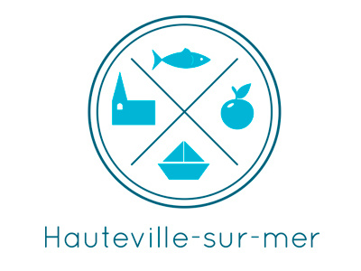 Proposition for a logo of Hauteville-sur-mer