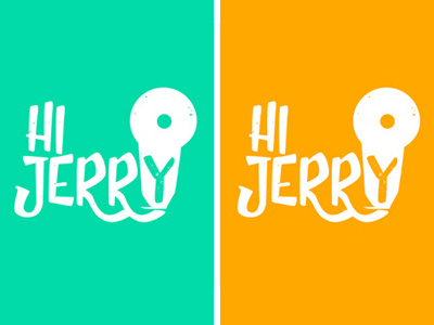 Hi Jerry logo declinations