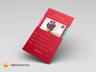 Gift Wallet - Design Challenge Day 02