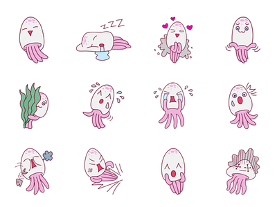 Cute Squid Emoji