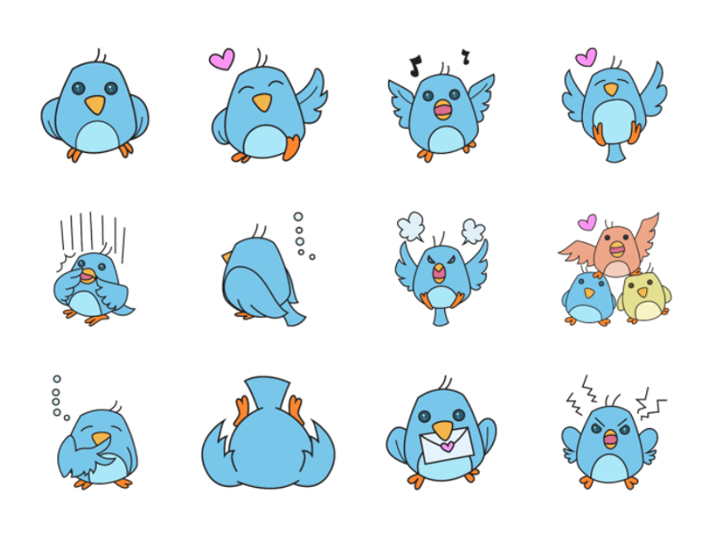 Cute Bird Emoji by Emoji Expert on Dribbble