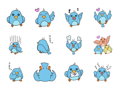 Cute Bird Emoji
