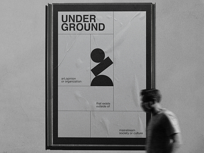 Underground Poster Design