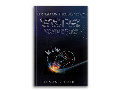Navigation Through Your Spiritual Winner book cover proposal book cover dramatic eyecatching religion science fiction star wars style