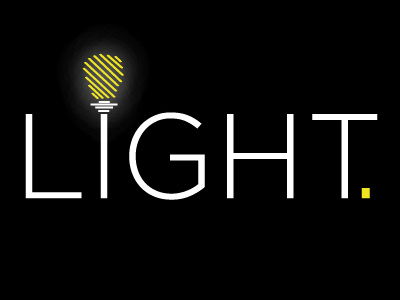 Light Logo - Justine Montreuil black white light line logo logodesign minimalist