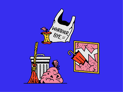 Garbage by Egg Doodle on Dribbble