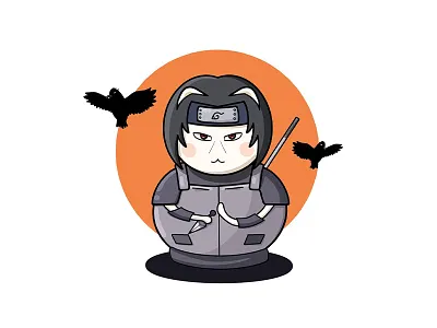 Itachi Uchiha 2d anime art boruto character design illustration itachi itachiuchiha naruto nft nfts uchiha