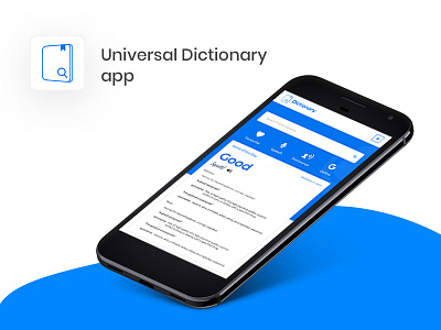 Dictionary animation app dictionary interaction ios iphone mobile motion ui ux vietnam word