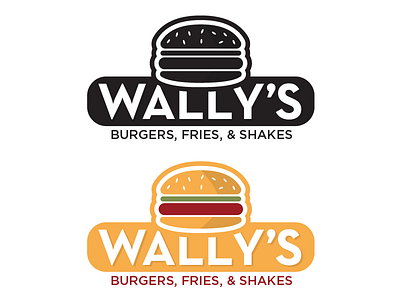 Wally's logo concept 3 by Kevin Greene on Dribbble