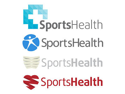 Physical Health Facility Logo athletic logo athletics fitness fitness logo health health logo heart heart logo logo logo design rib cage sports