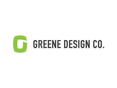 Greene Design Co. logo g greene letter g logo