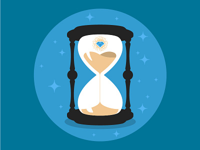 Another Damn Hourglass diamond hourglass illustration stars