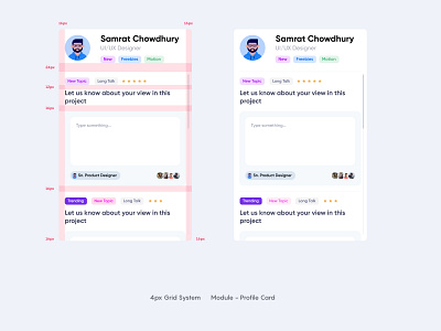 Grid System - UI Design figmadesign layout margins mobile mobile app product design profile spacing tool typography ui user experience user interface user profile ux web webdesign