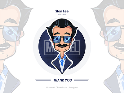 Stan Lee Illustration (1922-2018) (R.I.P)