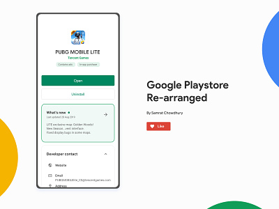 Google Playstore Re-arranged!