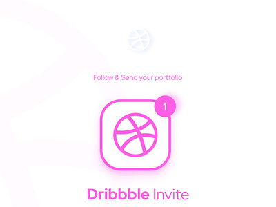 Dribbble Invitation - Dersigner & Dribbblers