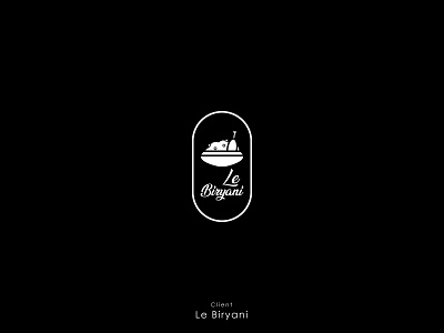 Le Biryani brand identity business logo company logos design food logodesign minimal logo restaurant restaurant food restaurant logo