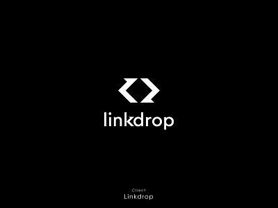 Linkdrop app logo branding design business logo company logos domain flat logo links logo logodesign minimal logo services web logo web service website