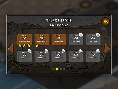 Level Selection game html5 level selection videogame