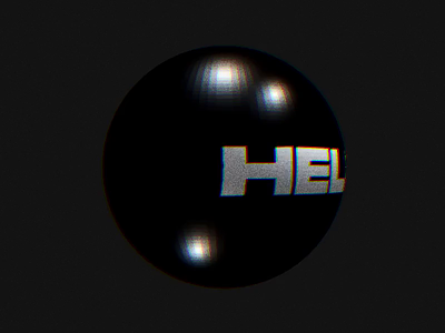 Portfolio 2019 - WebGL preview blender mesh morph typography webgl
