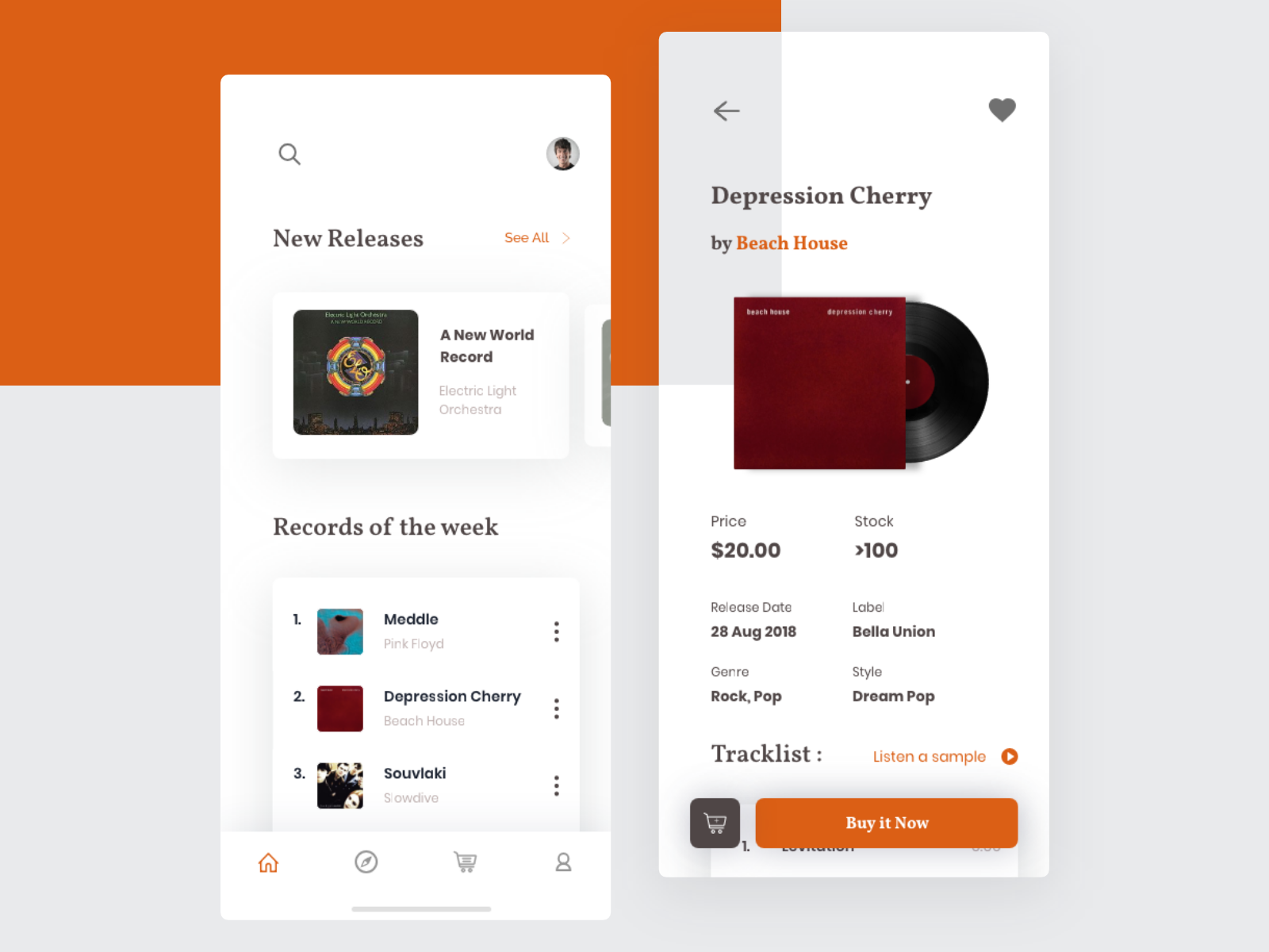 exploration-vinyl-records-store-app-by-cal-esatama-for-pixelz-on-dribbble