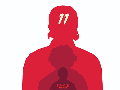 Minimalist fan made evolution of Eleven eleven evolution fanmade illustrations minimal minimalist stranger things