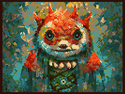 Pixel Art Discord October Challenge by Cody Claus on Dribbble