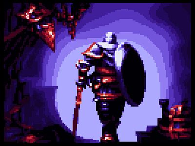 The Knight dungeon illustration knight pixel pixelart rpg