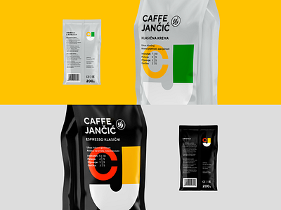 Caffe Jančić Packaging branding caffe coffee coffepackaging identity package packaging packagingdesign packing visualidentity