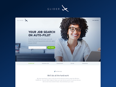 Glider Candidate homepage