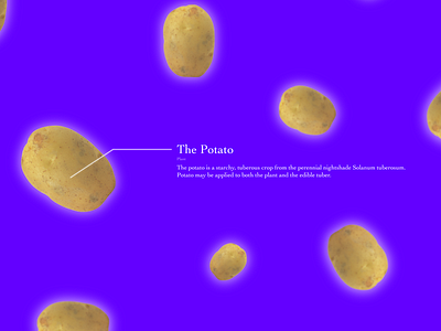 The Potato 🥔 glow high art info love potato stuff wikipedia