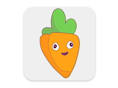Carrot thing 🥕 carrot design icon illustration series show tv