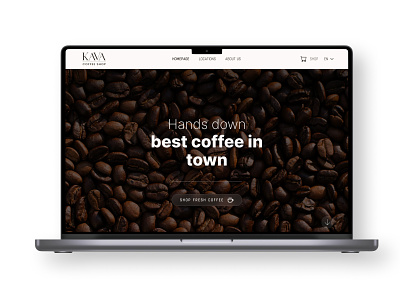 Coffee shop / Landing page beginner coffee landing page warmup weeklywarmup