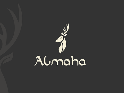 Almaha animal clean deer elegant simple sophisticated