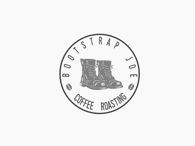 Bootstrap Joe boots bootstrap circle coffee masculine retro vintage