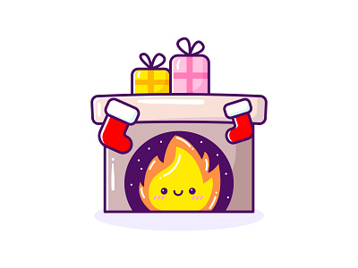 Kawaii Fireplace