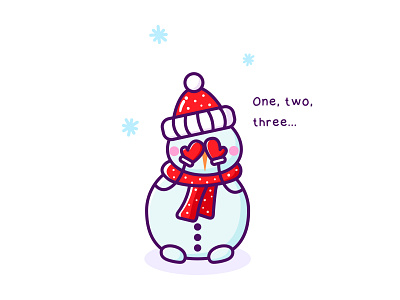 Kawaii Snowman