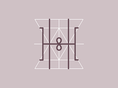 H 36 days of type alphabet h letters sacred geometry typography vectors