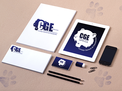 CGE Branding branding design vector