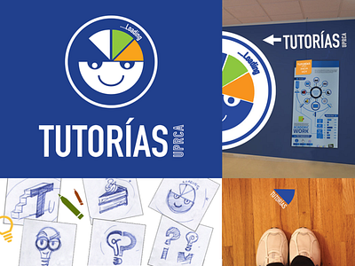 Logo Tutoring adobe illustrator branding design logo vector