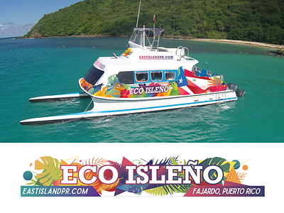 Eco Isleño Boat Design ado adobe illustrator boat boat design branding design graphic design illustration vector