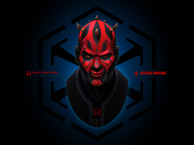 Vector Fan Art DARTH MAUL STAR WARS