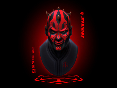 Vector Fan Art DARTH MAUL speeddpaint